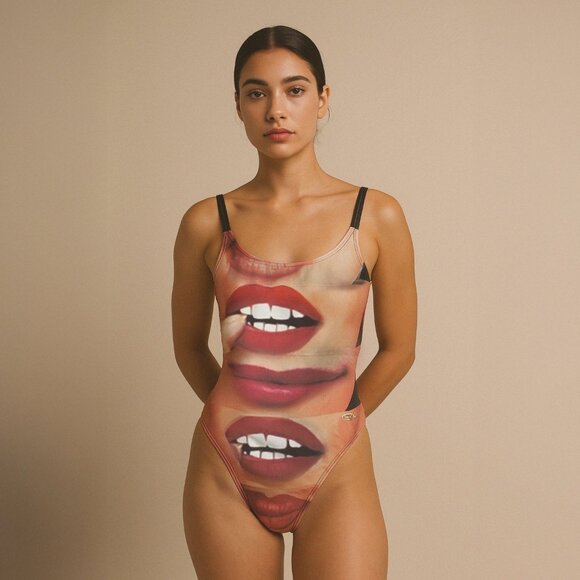 🔥 Rosa Cha Cheeky low back swimsuit - Picture 1 of 4